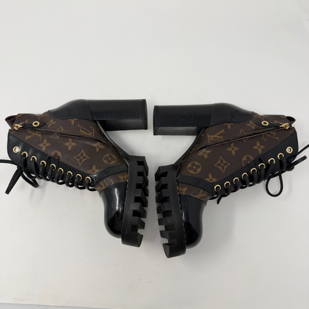Louis Vuitton Star Trail Leather Ankle Boots Womens Size IT 36.5 / US 6.5 - Picture 6 of 15